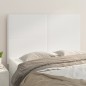 vidaXL Kopfteile 4 Stk. Weiß 72x5x78/88 cm Kunstleder