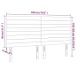 vidaXL Kopfteile 4 Stk. Dunkelblau 90x5x78/88 cm Samt vidaXL Kopfteile 4 Stk. Dunkelblau 90x5x78/88 cm Samt