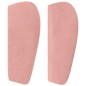 vidaXL Kopfteil mit Ohren Rosa 203x23x78/88 cm Samt vidaXL Kopfteil mit Ohren Rosa 203x23x78/88 cm Samt