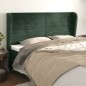 vidaXL Kopfteil mit Ohren Dunkelgrün 183x23x118/128 cm Samt vidaXL Kopfteil mit Ohren Dunkelgrün 183x23x118/128 cm Samt