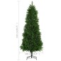 vidaXL Künstlicher Weihnachtsbaum mit Beleuchtung 240 cm Grün vidaXL Künstlicher Weihnachtsbaum mit Beleuchtung 240 cm Grün