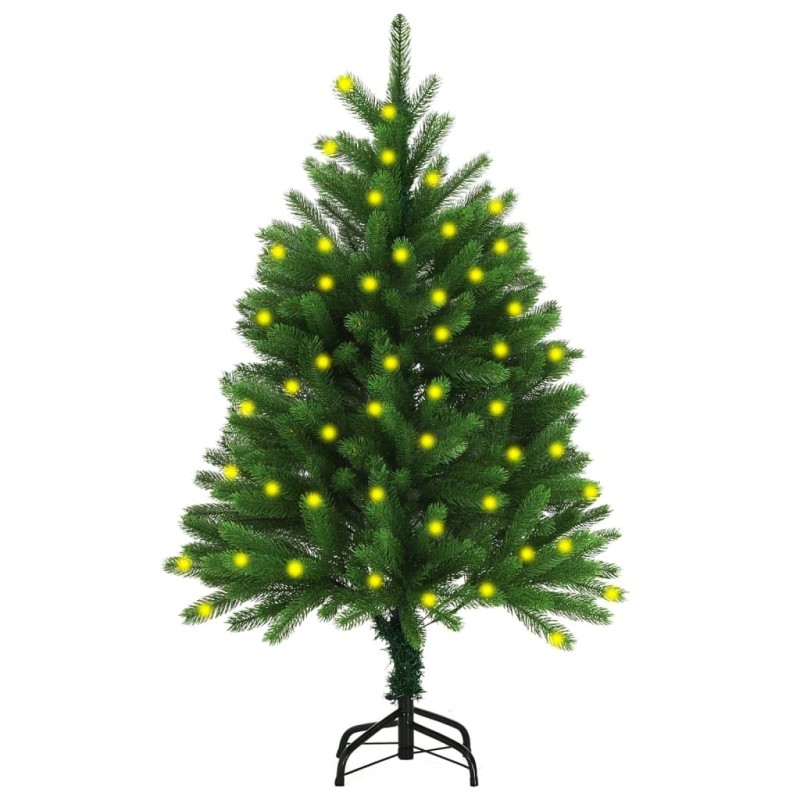 vidaXL Künstlicher Weihnachtsbaum mit Beleuchtung 120 cm Grün vidaXL Künstlicher Weihnachtsbaum mit Beleuchtung 120 cm Grün