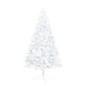 vidaXL Künstlicher Halb-Weihnachtsbaum Beleuchtung Ständer Weiß 120 cm vidaXL Künstlicher Halb-Weihnachtsbaum Beleuchtung Ständer Weiß 120 cm