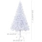 vidaXL Künstlicher Weihnachtsbaum Beleuchtung Ständer 120cm 230 Zweige vidaXL Künstlicher Weihnachtsbaum Beleuchtung Ständer 120cm 230 Zweige