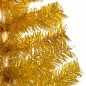 vidaXL Künstlicher Weihnachtsbaum mit Beleuchtung & Ständer Gold 120cm vidaXL Künstlicher Weihnachtsbaum mit Beleuchtung & Ständer Gold 120cm