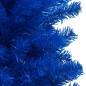 vidaXL Künstlicher Weihnachtsbaum mit Beleuchtung & Ständer Blau 240cm vidaXL Künstlicher Weihnachtsbaum mit Beleuchtung & Ständer Blau 240cm