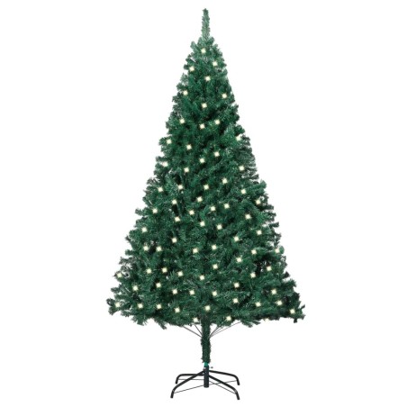 vidaXL Künstlicher Weihnachtsbaum Beleuchtung Buschige Zweige 240 cm