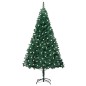 vidaXL Künstlicher Weihnachtsbaum Beleuchtung Buschige Zweige 240 cm vidaXL Künstlicher Weihnachtsbaum Beleuchtung Buschige Zweige 240 cm