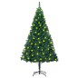 vidaXL Künstlicher Weihnachtsbaum Beleuchtung Buschige Zweige 180 cm vidaXL Künstlicher Weihnachtsbaum Beleuchtung Buschige Zweige 180 cm