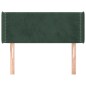 vidaXL Kopfteil mit Ohren Dunkelgrün 83x16x78/88 cm Samt vidaXL Kopfteil mit Ohren Dunkelgrün 83x16x78/88 cm Samt
