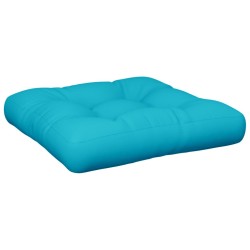 vidaXL Palettenkissen Türkis 60x61,5x10 cm Oxford-Gewebe