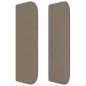 vidaXL Kopfteil mit Ohren Taupe 147x16x78/88 cm Stoff vidaXL Kopfteil mit Ohren Taupe 147x16x78/88 cm Stoff