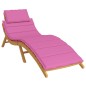 Sonnenliegen-Auflage Rosa Oxford-Gewebe Sonnenliegen-Auflage Rosa Oxford-Gewebe