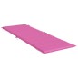 Sonnenliegen-Auflage Rosa Oxford-Gewebe Sonnenliegen-Auflage Rosa Oxford-Gewebe