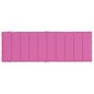 Sonnenliegen-Auflage Rosa Oxford-Gewebe Sonnenliegen-Auflage Rosa Oxford-Gewebe
