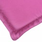 Sonnenliegen-Auflage Rosa Oxford-Gewebe Sonnenliegen-Auflage Rosa Oxford-Gewebe