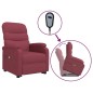 vidaXL Massagesessel mit Aufstehhilfe Weinrot Stoff vidaXL Massagesessel mit Aufstehhilfe Weinrot Stoff