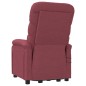 vidaXL Massagesessel mit Aufstehhilfe Weinrot Stoff vidaXL Massagesessel mit Aufstehhilfe Weinrot Stoff