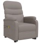 vidaXL Massagesessel mit Aufstehhilfe Taupe Stoff vidaXL Massagesessel mit Aufstehhilfe Taupe Stoff