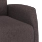 vidaXL Massagesessel mit Aufstehhilfe Dunkelbraun Stoff vidaXL Massagesessel mit Aufstehhilfe Dunkelbraun Stoff