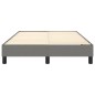 vidaXL Boxspringbett Dunkelgrau 120x200 cm Stoff vidaXL Boxspringbett Dunkelgrau 120x200 cm Stoff