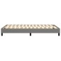 vidaXL Boxspringbett Dunkelgrau 120x200 cm Stoff vidaXL Boxspringbett Dunkelgrau 120x200 cm Stoff