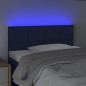 vidaXL LED Kopfteil Blau 100x5x78/88 cm Stoff vidaXL LED Kopfteil Blau 100x5x78/88 cm Stoff