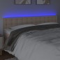 vidaXL LED Kopfteil Cappuccino-Braun 180x5x78/88 cm Kunstleder vidaXL LED Kopfteil Cappuccino-Braun 180x5x78/88 cm Kunstleder