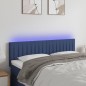 vidaXL LED Kopfteil Blau 144x5x78/88 cm Stoff vidaXL LED Kopfteil Blau 144x5x78/88 cm Stoff