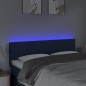 vidaXL LED Kopfteil Blau 144x5x78/88 cm Stoff vidaXL LED Kopfteil Blau 144x5x78/88 cm Stoff