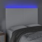 vidaXL LED Kopfteil Weiß 144x5x118/128 cm Kunstleder vidaXL LED Kopfteil Weiß 144x5x118/128 cm Kunstleder