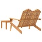 2-tlg. Garten-Lounge-Set Adirondack Massivholz Akazie 2-tlg. Garten-Lounge-Set Adirondack Massivholz Akazie