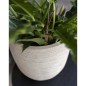 Capi Blumentopf Waste Rib 43x41 cm Terrazzo Beige Capi Blumentopf Waste Rib 43x41 cm Terrazzo Beige