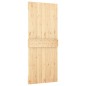 vidaXL Tür NARVIK 85x210 cm Massivholz Kiefer