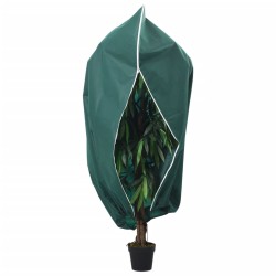 vidaXL Wintervlies mit Reißverschluss 10 Stk. 70 g/m² 1,55x1,55 m