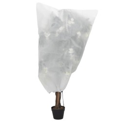 vidaXL Wintervlies mit Kordelzug 8 Stk. 70 g/m² 0,8x1,2 m