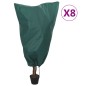 vidaXL Wintervlies mit Kordelzug 8 Stk. 70 g/m² 0,8x1 m vidaXL Wintervlies mit Kordelzug 8 Stk. 70 g/m² 0,8x1 m