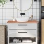 vidaXL Waschtischplatte 100x60x1,5 cm Massivholz Buche vidaXL Waschtischplatte 100x60x1,5 cm Massivholz Buche