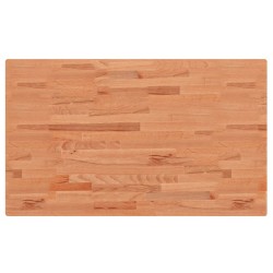 vidaXL Waschtischplatte 100x60x1,5 cm Massivholz Buche