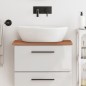 vidaXL Waschtischplatte 60x40x1,5 cm Massivholz Buche vidaXL Waschtischplatte 60x40x1,5 cm Massivholz Buche