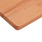 vidaXL Waschtischplatte 60x40x1,5 cm Massivholz Buche vidaXL Waschtischplatte 60x40x1,5 cm Massivholz Buche