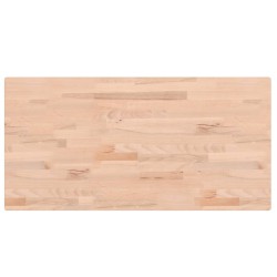 vidaXL Waschtischplatte 100x50x4 cm Massivholz Buche