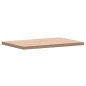 vidaXL Waschtischplatte 60x40x2,5 cm Massivholz Buche vidaXL Waschtischplatte 60x40x2,5 cm Massivholz Buche
