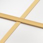 vidaXL Schiebetür Golden 90x205 cm Matt ESG-Glas und Aluminium vidaXL Schiebetür Golden 90x205 cm Matt ESG-Glas und Aluminium