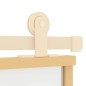 vidaXL Schiebetür Golden 90x205 cm Matt ESG-Glas und Aluminium vidaXL Schiebetür Golden 90x205 cm Matt ESG-Glas und Aluminium