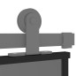 vidaXL Schiebetür Schwarz 90x205 cm Hartglas und Aluminium vidaXL Schiebetür Schwarz 90x205 cm Hartglas und Aluminium
