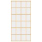 vidaXL Schiebetür Golden 102,5x205 cm ESG-Klarglas und Aluminium vidaXL Schiebetür Golden 102,5x205 cm ESG-Klarglas und Aluminium