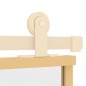 vidaXL Schiebetür Golden 102,5x205 cm ESG-Klarglas und Aluminium vidaXL Schiebetür Golden 102,5x205 cm ESG-Klarglas und Aluminium