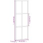 vidaXL Schiebetür Schwarz 76x205 cm Hartglas und Aluminium vidaXL Schiebetür Schwarz 76x205 cm Hartglas und Aluminium