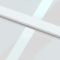 vidaXL Schiebetür Weiß 102,5x205 cm Hartglas und Aluminium vidaXL Schiebetür Weiß 102,5x205 cm Hartglas und Aluminium